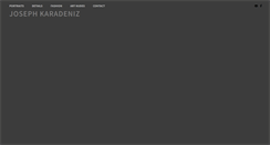 Desktop Screenshot of josephkaradeniz.com