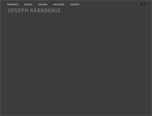 Tablet Screenshot of josephkaradeniz.com